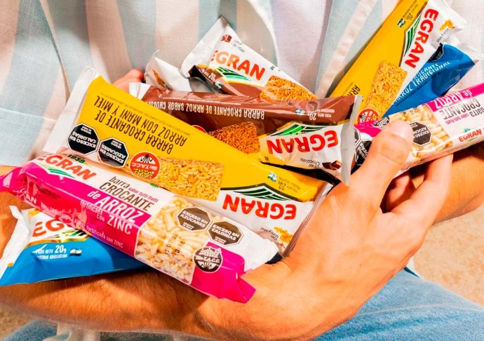 Snacks Sin Gluten Egran para distribución mayorista en dieteticas, supermercados y mayoristas