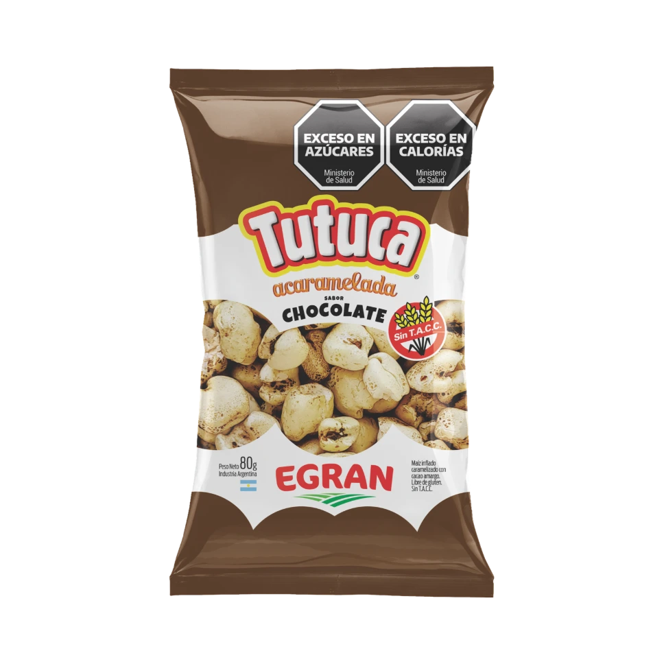 Tutuca® acaramelada con chocolate